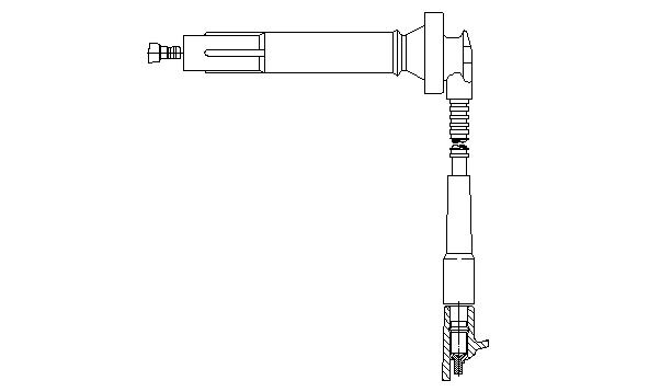 Aпровід високовольтний bremi subaru forester/impreza/legacy/outback 20-25 98-09... 3A59E42 BREMI