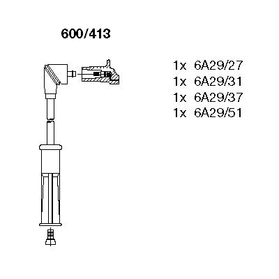 Кабелі 600413 BREMI