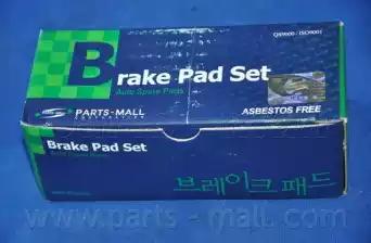 Колодка гальм. диск. ssangyong new korandokj вир-во parts-mall PKA002 PARTS MALL