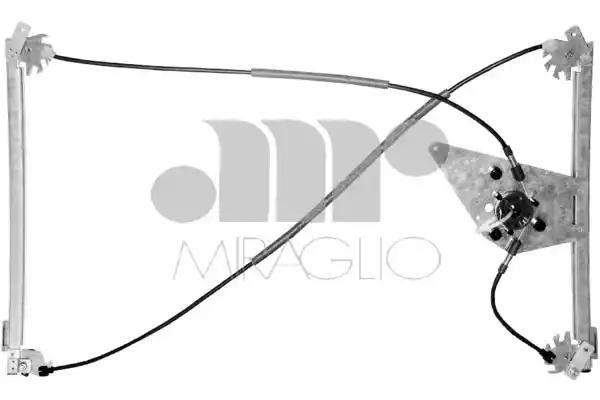 Mechanizm podnoszenia szyby audi a3 00-0 3 /p/ elektryczny bez silniczka z f komfort 301124 MIRAGLIO