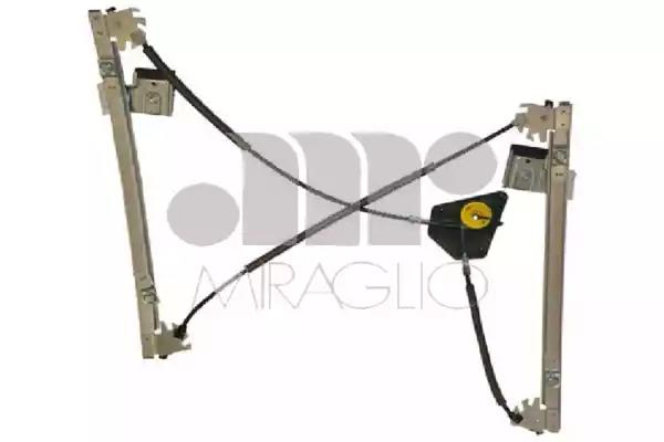 Mechanizm podnoszenia szyby volkswagen p olo 01-07 /l/ elektryczny bez silniczka z f komfort 301139 MIRAGLIO