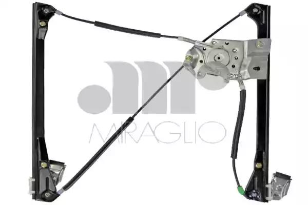 Mechanizm podnoszenia szyby przód volksw agen polo 99-01 /p/ elektryczny bez silniczka 301196 MIRAGLIO