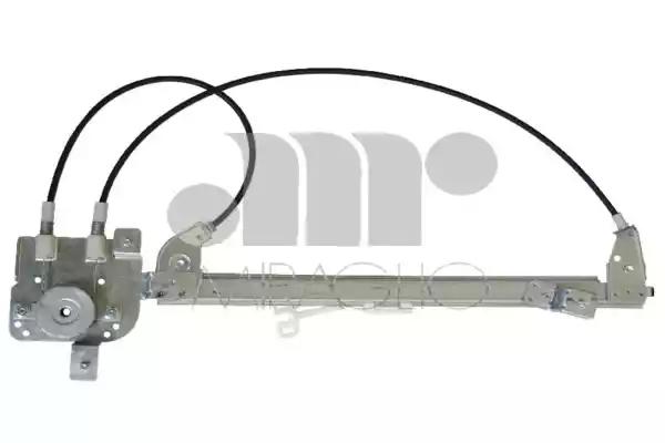 Mechanizm podnoszenia szyby tył renault laguna ii 01-05 /l/ elektryczny bez silniczka z f komfort 301376 MIRAGLIO