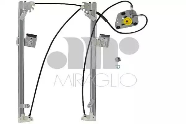 Mechanizm podnoszenia szyby volkswagen t ransporter v 03-09 /p/ elektryczny bez silniczka 301516 MIRAGLIO