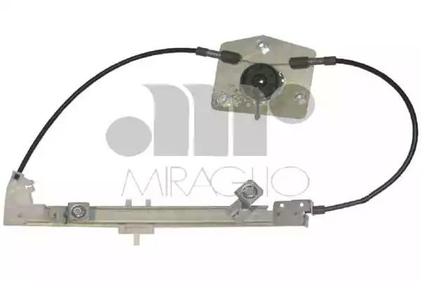 Mechanizm podnoszenia szyby tył fiat gra nde punto 05- /p/ elektryczny bez silniczka z f komfort 301616 MIRAGLIO