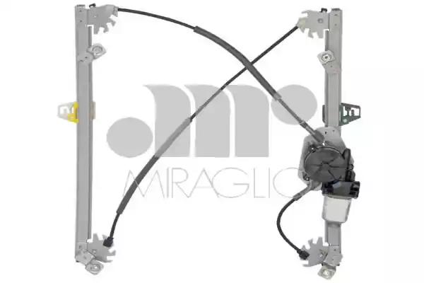 Mechanizm podnoszenia szyby przód renaul t megane ii 02-08 /l/ elektryczny z silniczkiem 301713 MIRAGLIO