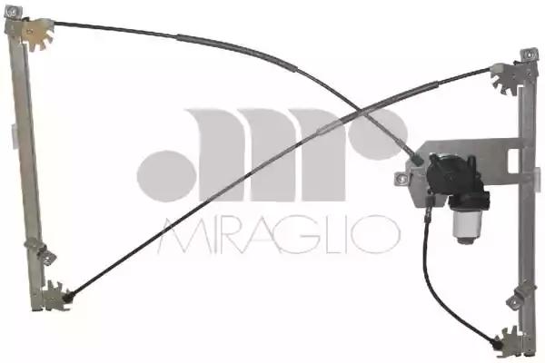 Mechanizm podnoszenia szyby renault clio iii 05-12 /l/ elektryczny z silniczkiem 301715 MIRAGLIO