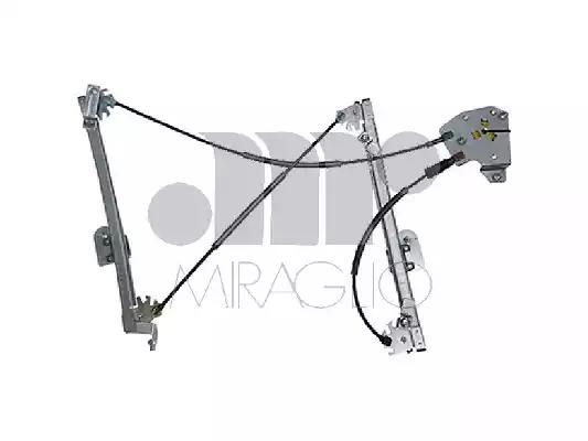 Mechanizm podnoszenia szyby bmw 1 11- /p / elektryczny bez silniczka z f komfort 302186 MIRAGLIO