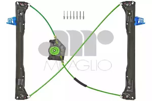 Mechanizm podnoszenia szyby przód fiat c roma 05- /l/ elektryczny bez silniczka z f komfort 30960 MIRAGLIO