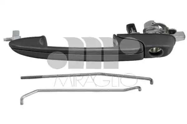 Klamka drzwi przód fiat bravo /l/ /kpl.z kluczykiem/ 80421 MIRAGLIO