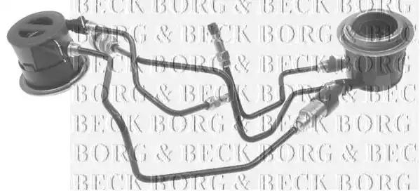 Центральна муфта вимкнення зчеплення, зчеплення BCS140 BORG & BECK