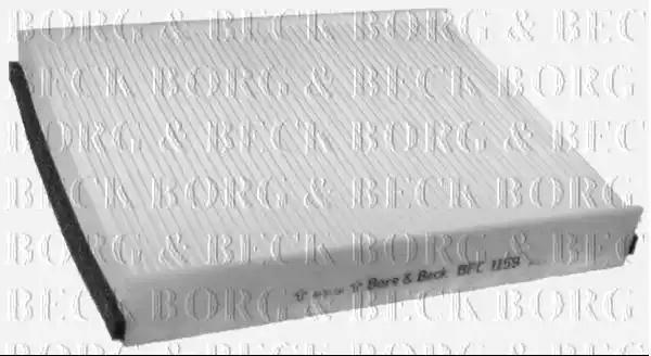 Фільтр, повітря у салоні BFC1159 BORG & BECK