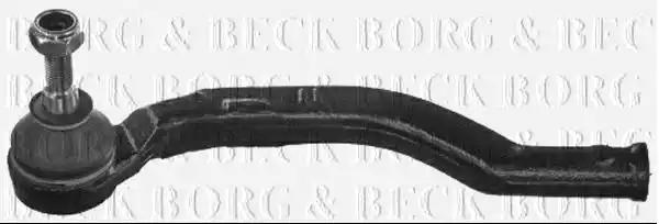 Наконечник, поперечна кермова тяга BTR4989 BORG & BECK