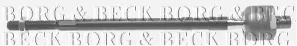 Осьовий шарнір, поперечна кермова тяга BTR5557 BORG & BECK