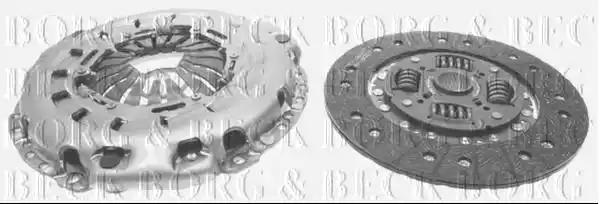 Комплект зчеплення HK2081 BORG & BECK