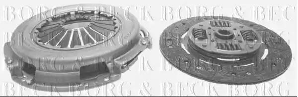 Комплект зчеплення HK2194 BORG & BECK