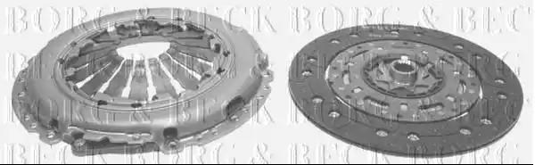 Комплект зчеплення HK2204 BORG & BECK