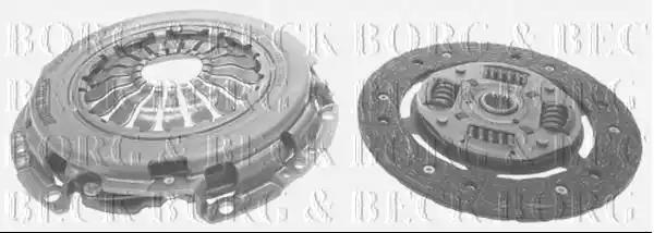 Комплект зчеплення HK2390 BORG & BECK