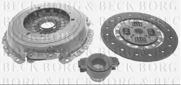 Комплект зчеплення HK2573 BORG & BECK