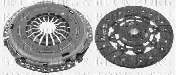 Комплект зчеплення HK2792 BORG & BECK
