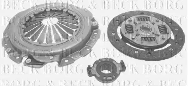 Комплект зчеплення HK6557 BORG & BECK