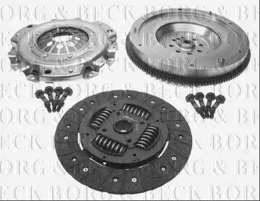 Комплект для переобладнання, зчеплення HKF1009 BORG & BECK