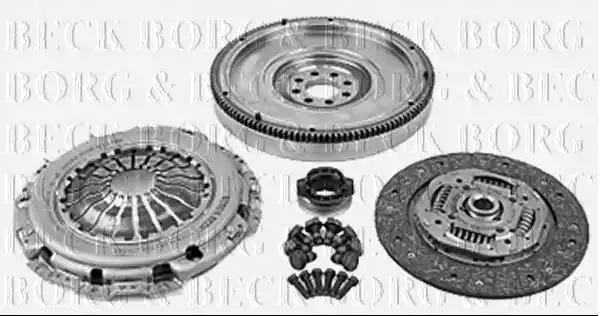 Комплект для переобладнання, зчеплення HKF1016 BORG & BECK