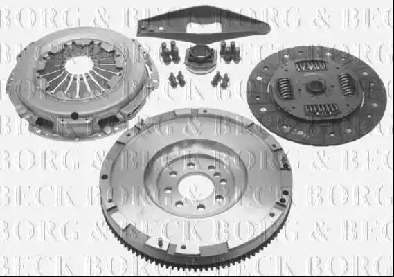 Комплект для переобладнання, зчеплення HKF1044 BORG & BECK