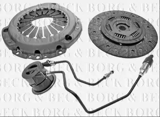 Комплект зчеплення HKT1134 BORG & BECK