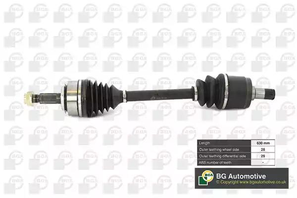 Піввісь DS2519L BGA