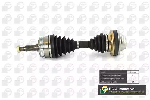Піввісь vito cdi 99- л=пр. компл. DS5602A BGA