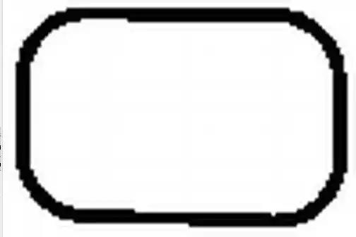 Прокладка колектора двигуна гумова MG7581 BGA