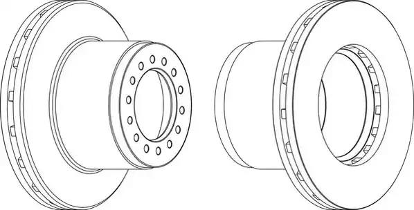 Гальмівний диск 567766J JURID