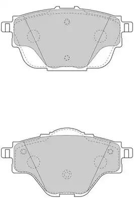 Колодки гальмівні дискові 573622J BENDIX JURID
