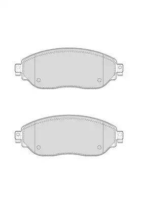 Jurid renault гальмівні колодки передн.trafic iiiopel vivaronissan nv300 14- 573656J BENDIX JURID