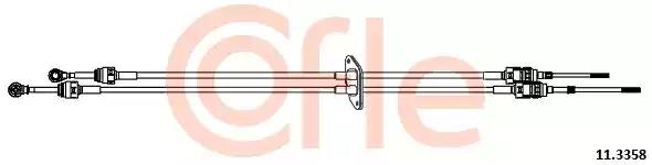 Linka zm.biegow l+p mercedes sprint 97- 113358 COFLE