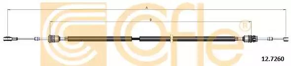 Трос ступенчатая коробка передач 127260 COFLE