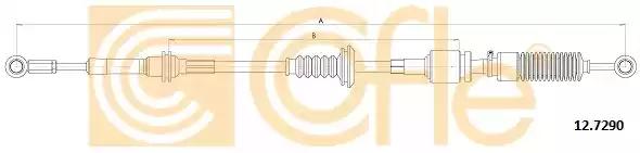 Тросовий привод, коробка передач 127290 COFLE