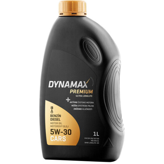 Масло моторне dynamax ultra longlife 5w30 1l 501596 DYNAMAX