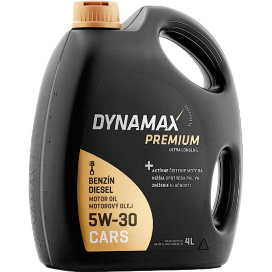Масло моторне dynamax ultra longlife 5w30 4l 501597 DYNAMAX