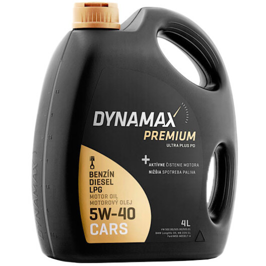 Масло моторне dynamax ultra plus pd 5w40 4l 501600 DYNAMAX
