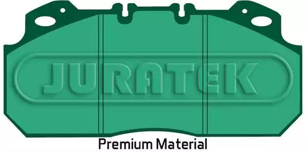 Комплект гальмівних накладок, дискове гальмо JCP2047 JURATEK
