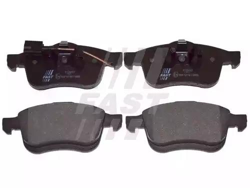 Колодки гальмівні fiat doblo 09- перед 1-датчик FT29157 FAST