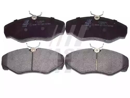 Klocki ham renault trafic 01 przód bez czujnika FT29542 FAST