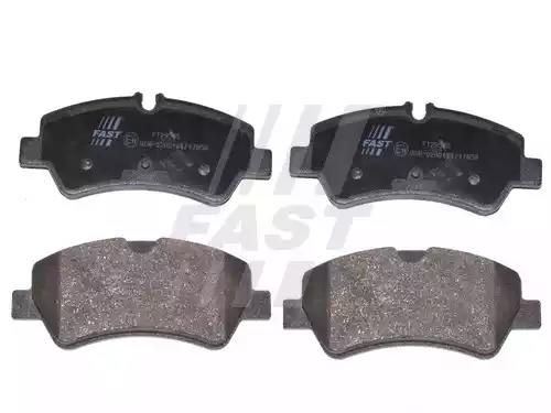 Колодки гальмівні ford transit 13- зад без датчика FT29545 FAST