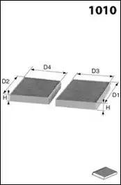 Фільтр, повітря у салоні LFCP159S TRW
