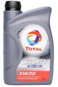 Масло моторне total quartz ineo mc3 5w30 1л. dexos2 166254 TOTAL