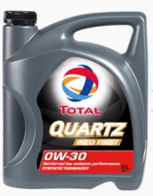 Олива двигуна 5l total quartz ineo first 0w30 psa b71 2312 183106 TOTAL