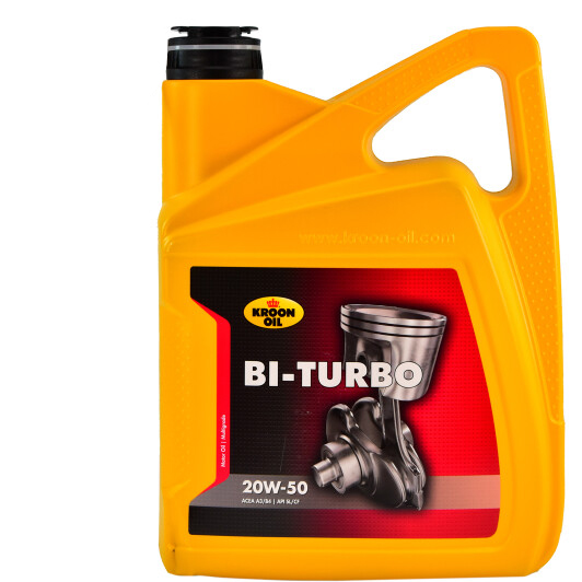 Олива моторна bi-turbo 20w-50 5л 00340 KROON OIL