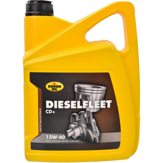 Олива моторна dieselfleet cd+ 15w-40 5л 31320 KROON OIL